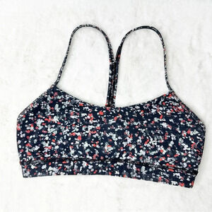Lululemon Flow Y Bra Nulu Light
Support Water Blossom Multi Size 10